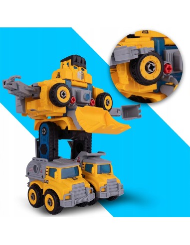 5-in-1 statybiniai automobiliai,...
