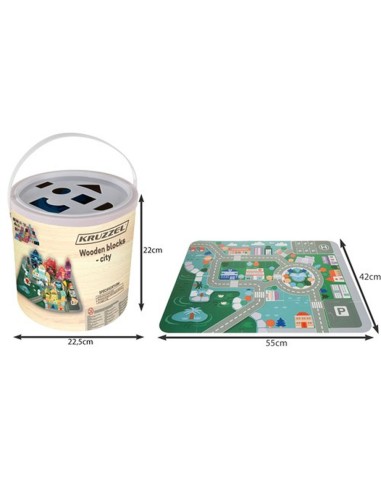 "Statyk ir žaisk" - medinių miesto...