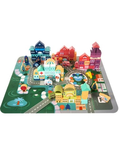 "Statyk ir žaisk" - medinių miesto...