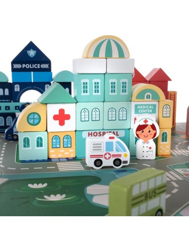 "Statyk ir žaisk" - medinių miesto...