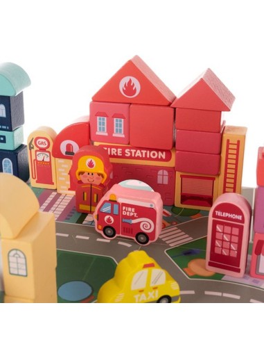 "Statyk ir žaisk" - medinių miesto...