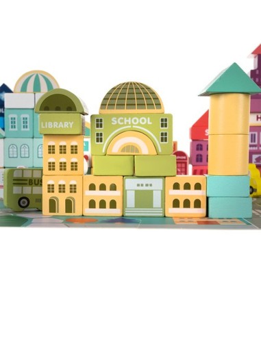 "Statyk ir žaisk" - medinių miesto...