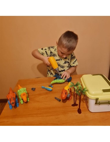 Dinozaurų konstravimo rinkinys su...