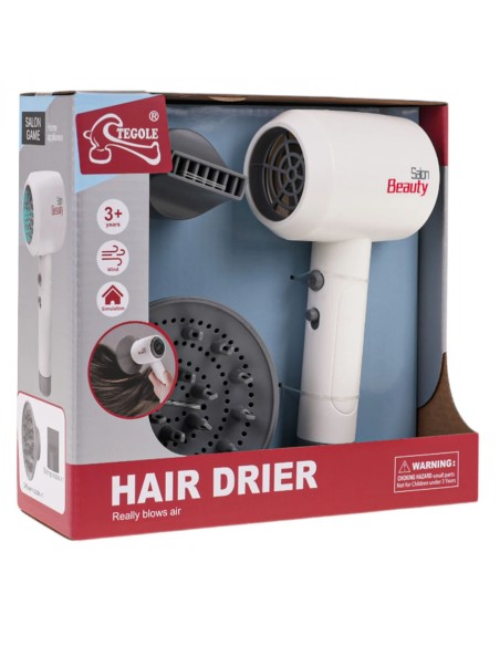 "Kirpėjų džiaugsmas" - interaktyvus žaislinis plaukų džiovintuvas.