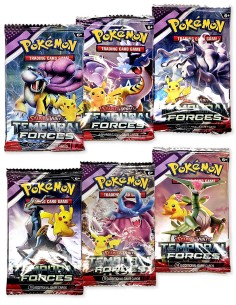 Pokemon kortos TEMPORAL FORCES kolekcija 2 pakuotės