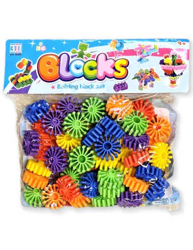 Mažųjų konstruktorių džiaugsmas: Spalvingi spygliuoti žiedai-dantračiai