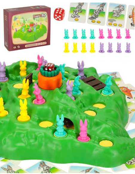 Azartas ir juokas: Stalo žaidimas 'Kiškučių lenktynės'!