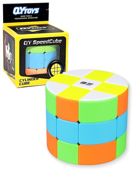 Rubiko Kubo galvosūkis - Cylinder 3x3 Speed Cube