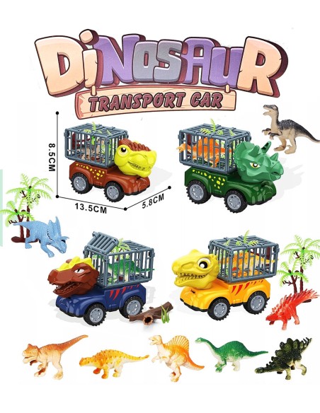 Dinozaurų transporto sunkvežimis – nuotykių kupina kelionė!