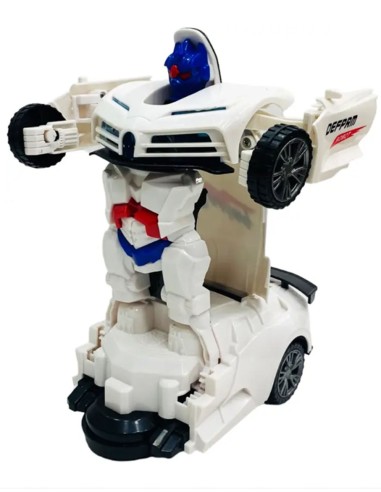 Transformuojamas roboto automobilio žaislas