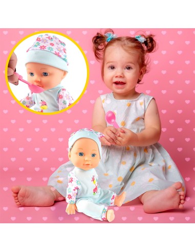 Aš – mama! Interaktyvi lėlė su maitinimo įrankiais!