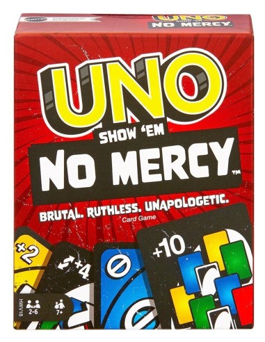 Kortų žaidimas UNO No Mercy