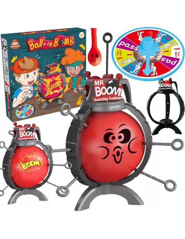 Linksmas vakarėlių stalo žaidimas - Balloon Bomb