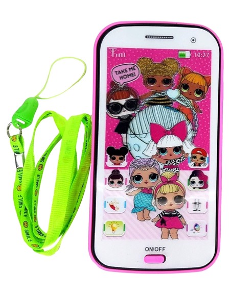 LOL Surprise OMG 3D išmanusis telefonas su virvute