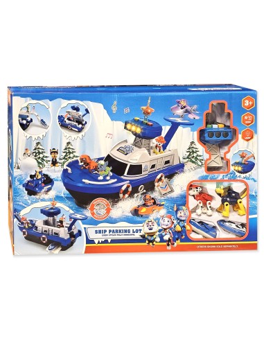„Paw Patrol“ Gelbėjimo Laivas: Didysis Nuotykių ir Herojų Rinkinys!