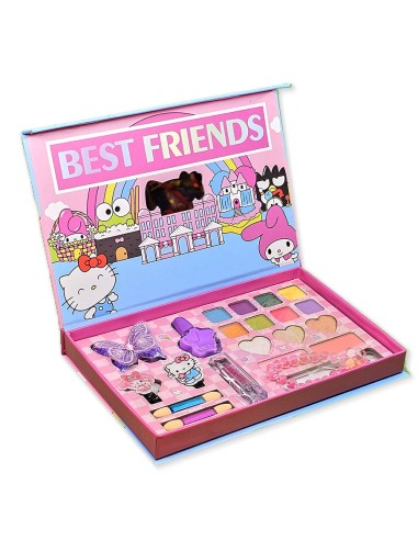 Magiška „Hello Kitty“ Grožio Dėžutė: 21 Dalies Kosmetikos Rinkinys Kūrybai!