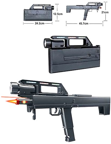 Sulankstomas šautuvas 2 viename Magpul FMG-9