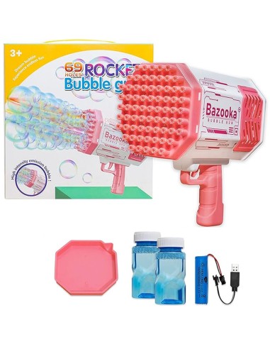 Muilo burbulų šautuvas su priedais Bazooka Bubble 10169