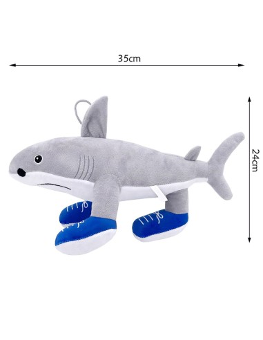 Brainrot Pliušinis žaislas - ryklys Tralalero Tralala