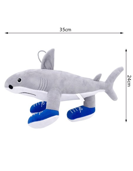 Brainrot Pliušinis žaislas - ryklys Tralalero Tralala