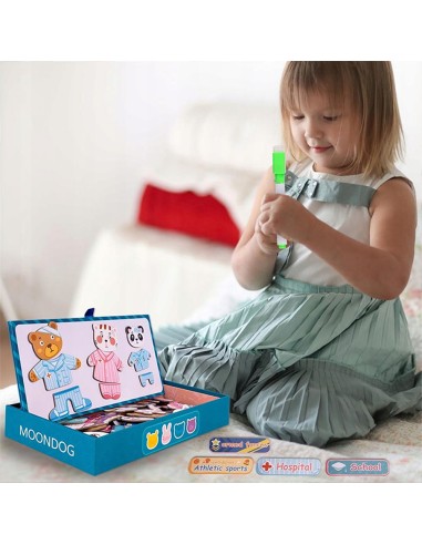 Magnetinė meškiuko dėlionė su...