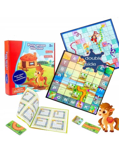 „Žaidimų Duetas“: Populiarus „Gyvatės Ir Kopėčios“ Ir Ponis – Dovanokite Džiaugsmą Šeimai!