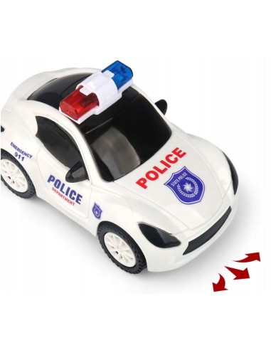 „Mano Policijos Automobilis“: Tikroviškas Žaislas Su BUMP&GO Funkcija – Puiki Dovana Nuo 3 Metų!