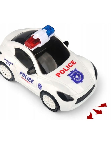 „Mano Policijos Automobilis“: Tikroviškas Žaislas Su BUMP&GO Funkcija – Puiki Dovana Nuo 3 Metų!