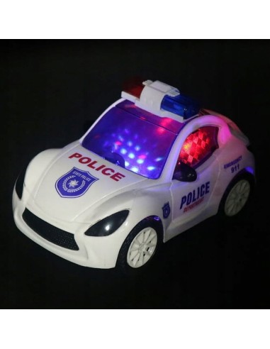 „Greitosios Pagalbos Rinkinys“: Žaislinė Policijos Mašina Su Mirksinčiomis Lemputėmis Ir Garsais – Veiksmo Žaidimams!