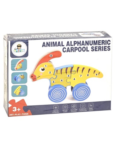 Animal Alphanumeric Carpool Series:...