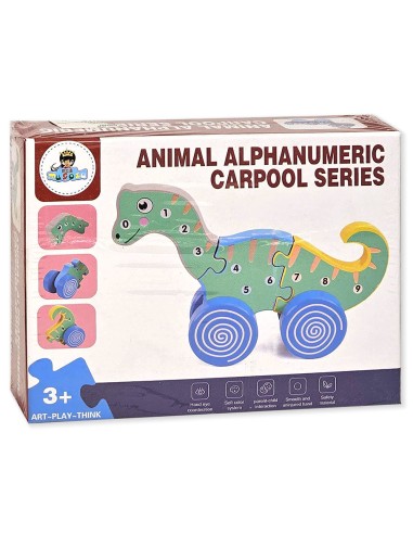 Animal Alphanumeric Carpool Series:...