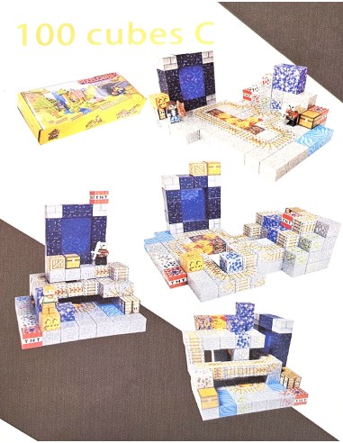 100 vnt Minecraft magnetiniai blokai...