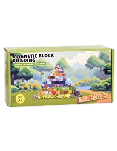 100 vnt Minecraft magnetiniai blokai...
