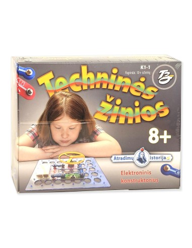 Pažink Elektros Pasaulį: „Snap On“ Elektronikos Rinkinys.