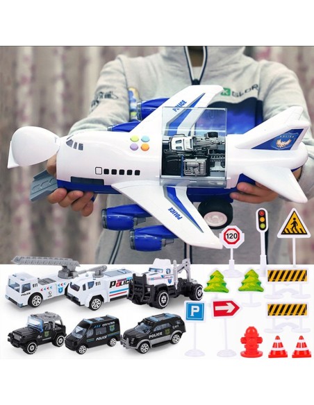 „A380“: Jūsų Asmeninis Policijos Lėktuvas su 6 Mašinomis!