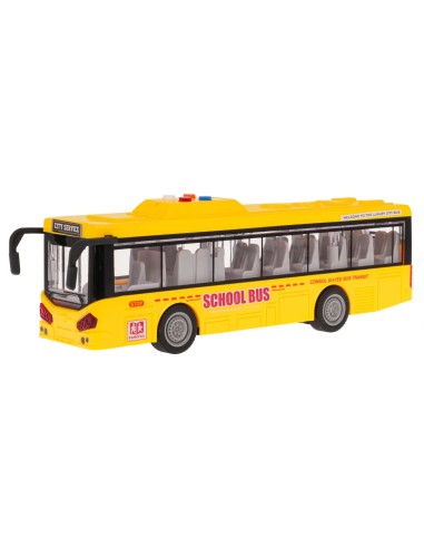 Geltonas Mokyklinis Autobusas su...