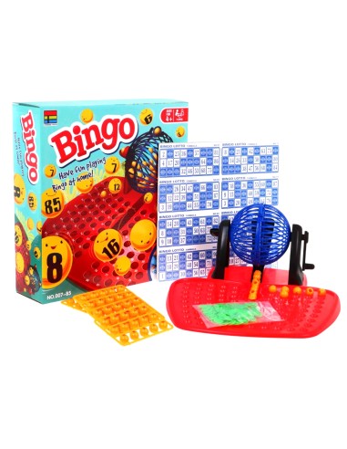 Linksmasis Bingo Žaidimas – Skaičių...