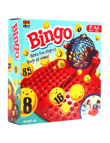 Linksmasis Bingo Žaidimas – Skaičių...