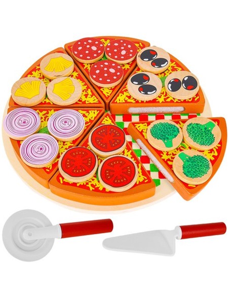 Medinė Pjaustoma Pica – Kūrybiškumo ir Smagumo Rinkinys!