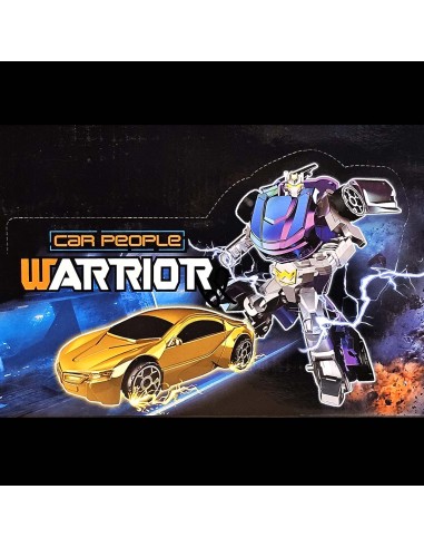 Transformuojamas Robotas - Car People Warrior
