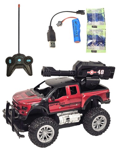 Valdomas automobilis su patranka – atsidarančios durys