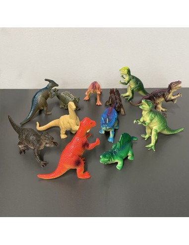 Dinozaurai, 12 plastikinių figūrų...
