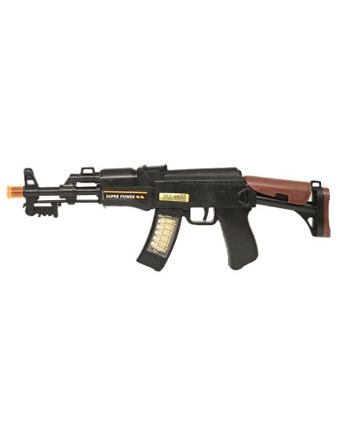 AK47 Automatas – Vibracija, Šviesos ir Garsai Realistiškam Karinio Žaidimo Nuotykiui.