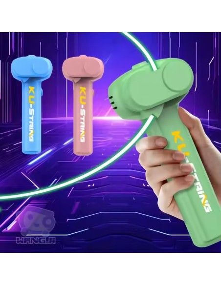 Interaktyvus, Įkraunamas Žaislas: 3 m Begalybės Kilpos Rope Launcher – Fizika Per Žaidimą.