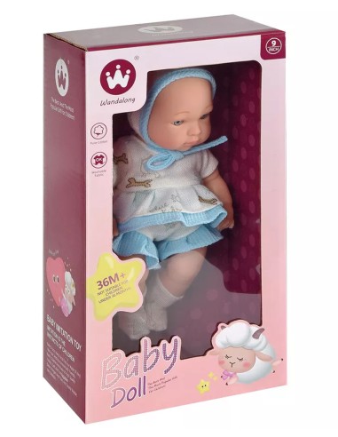 23 cm Lėlė Pūpsąs - Baby Doll su...