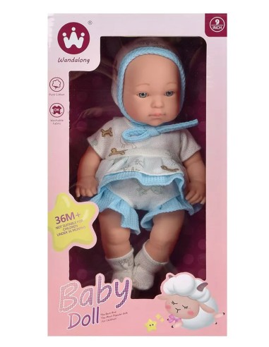 23 cm Lėlė Pūpsąs - Baby Doll su...