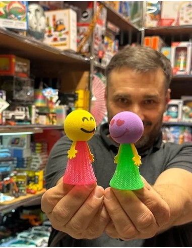 Šokliukai "Smiley Emoji Jump" 4 vnt.