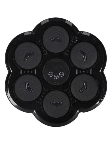 Bokso Treniruočių Sienelė: „Reflex Master“ – Bokso Skydas Su LED Šviesomis, Muzika ir Pirštinėmis!