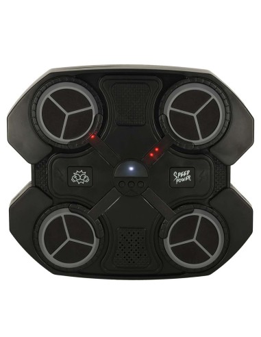 Bokso Skydas Vaikams: „Reflex Master 8+“ – Muzikinis Treniruoklis su Pirštinėmis, USB Įkrovimu ir 33x28 cm Dydžiu!