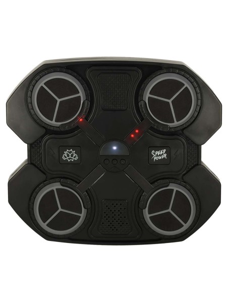 Bokso Skydas Vaikams: „Reflex Master 8+“ – Muzikinis Treniruoklis su Pirštinėmis, USB Įkrovimu ir 33x28 cm Dydžiu!